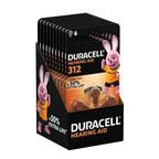 DURACELL Hearing Aid Batteries Size 312 PR41 1.45V - 60 Pack Zinc Air Battery - Damaged Box