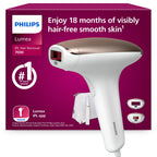 Philips Lumea 7000 Series IPL Hair Removal Device BRI921/00 - Laser Alternative, Body & Face, Satin Compact Trimmer - Damaged Box