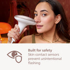 Philips Lumea 7000 Series IPL Hair Removal Device BRI921/00 - Laser Alternative, Body & Face, Satin Compact Trimmer - Damaged Box