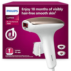Philips Lumea 7000 Series IPL Hair Removal Device BRI921/00 - Laser Alternative, Body & Face, Satin Compact Trimmer - Damaged Box