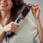 Remington Keratin Protect Heated Hot Hair Brush - 45mm Mixed Bristle, Ceramic Barrel, Volume & Curls CB65A458 - Damaged Box