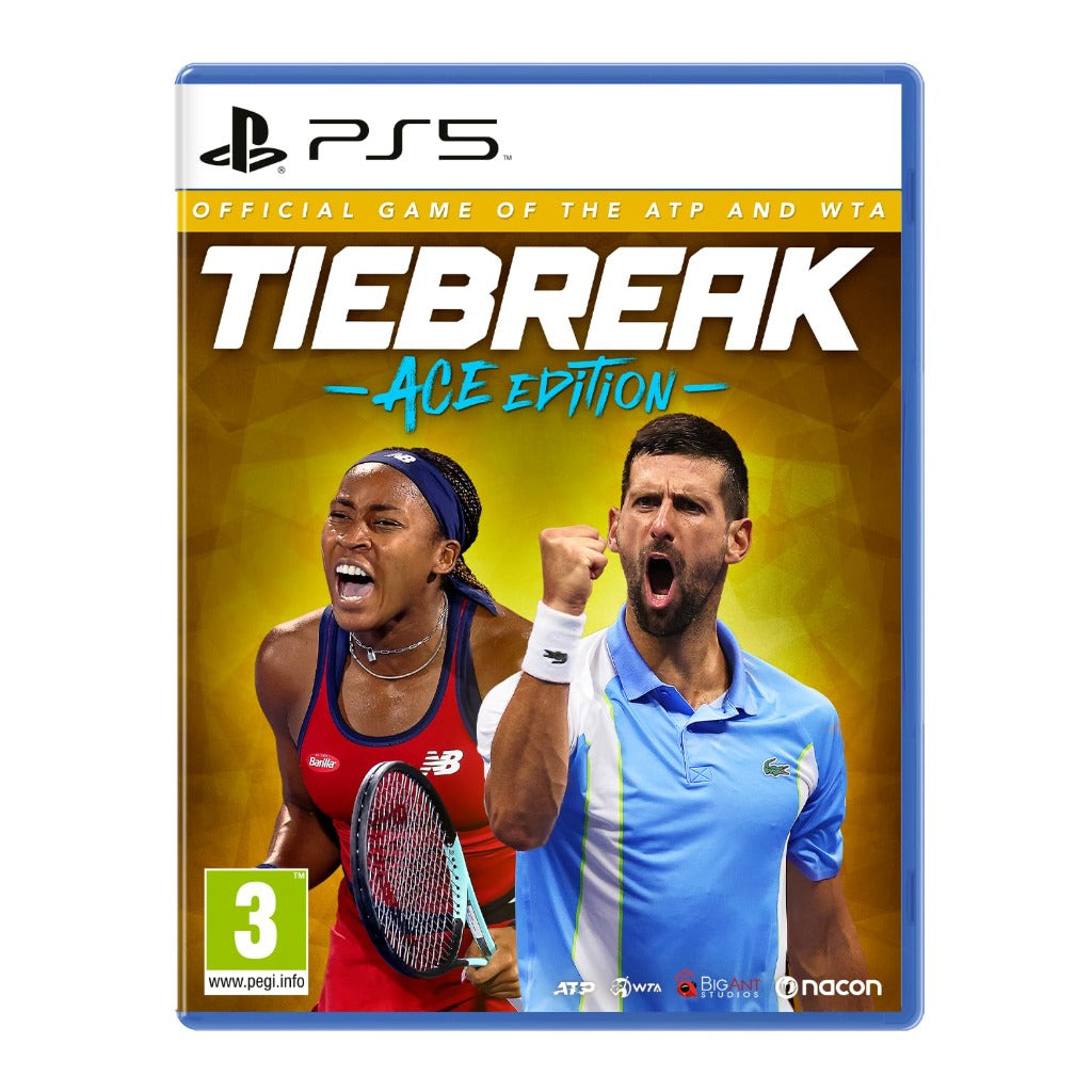 Tiebreak: Official Game of the ATP and WTA - ACE Edition PS5 PlayStation 5 Tennis Sports Video Game - New