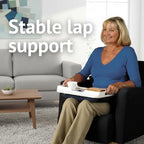Homecraft Beanbag Stay Tray - Stable Food Lap Tray with Cushion & Non-Slip Mat - Bed Tray for Adults, Elderly, Disabled Users - Damaged Box