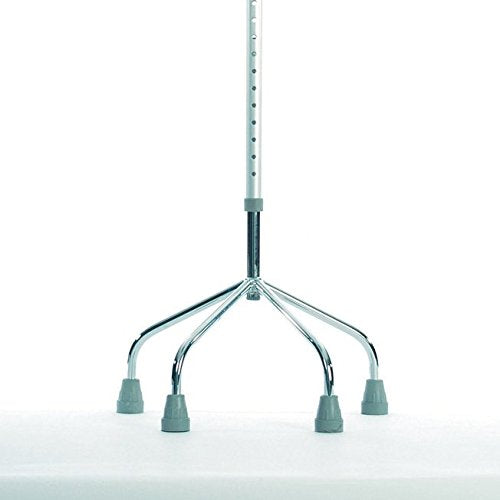Wide Quad Base Walking Stick - Mobility Aid Support Cane for Healthcare Users - Damaged Box