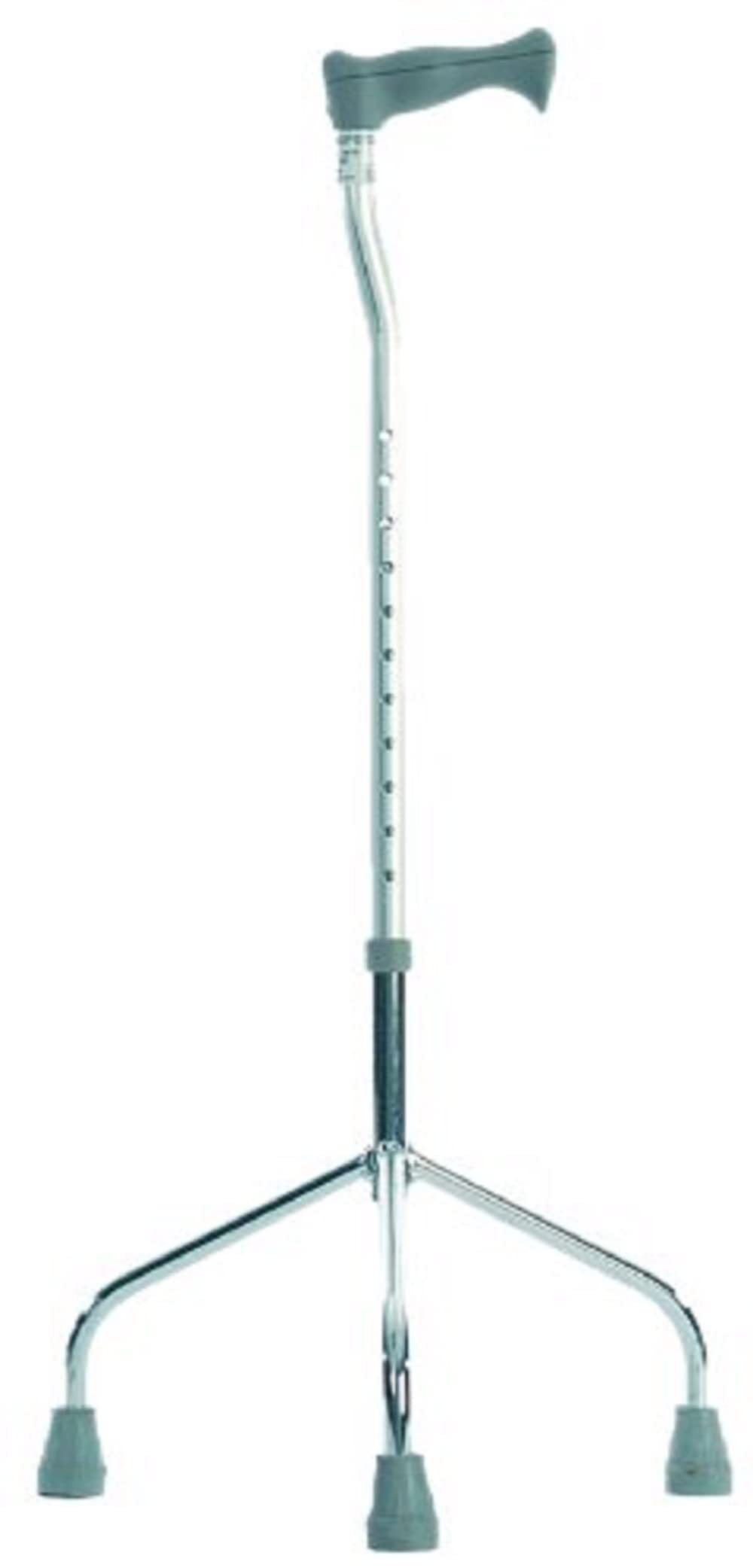 Wide Quad Base Walking Stick - Mobility Aid Support Cane for Healthcare Users - Damaged Box
