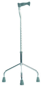 Wide Quad Base Walking Stick - Mobility Aid Support Cane for Healthcare Users - Damaged Box
