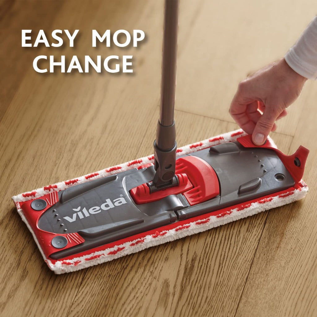Vileda UltraMax Complete Flat M Mop & Bucket Set - Microfibre Mop Head System - Damaged Box