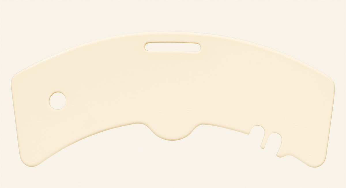 Aidapt Banana-Shaped Transfer Board - Curved Patient Aid, Non-Slip Strips, Handle, 150kg Mobility Support for Bed Wheelchair Car Toilet - Damaged Box