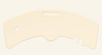 Aidapt Banana-Shaped Transfer Board - Curved Patient Aid, Non-Slip Strips, Handle, 150kg Mobility Support for Bed Wheelchair Car Toilet - Damaged Box