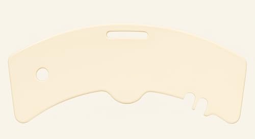Aidapt Banana-Shaped Transfer Board - Curved Patient Aid, Non-Slip Strips, Handle, 150kg Mobility Support for Bed Wheelchair Car Toilet - Damaged Box