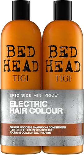 Tigi Bed Head Color Goddess Shampoo & Conditioner Duo Pack - 2 x 750ml - Coloured Hair Treatment Set - New