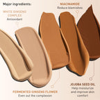 Erborian Super BB Cream with Ginseng - Nude Tinted Face Care SPF 20 - High Coverage Anti-Imperfections 15ml - New