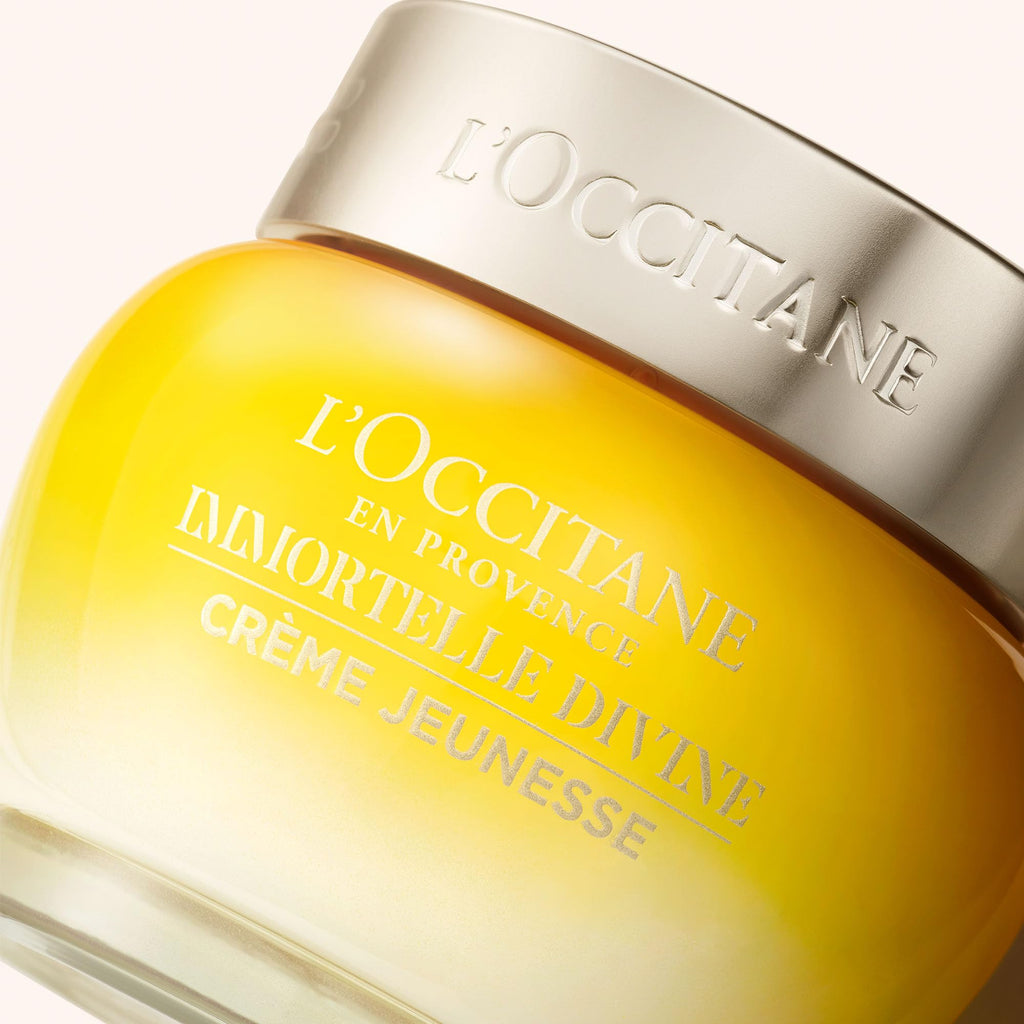 L'OCCITANE Immortelle Divine Youth Face Cream - 50ml Anti-Ageing Moisturiser Skincare - Damaged Box