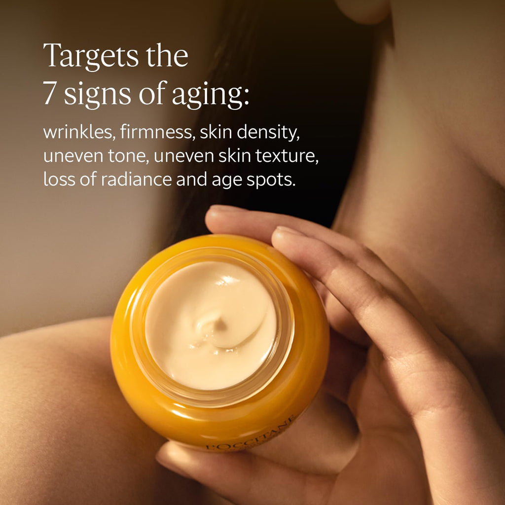 L'OCCITANE Immortelle Divine Youth Face Cream - 50ml Anti-Ageing Moisturiser Skincare - Damaged Box