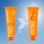 Lancaster Sun Beauty Face Gel SPF30 50ml - Photoaging Control - Broad Spectrum Sun Protection - Invisible Matte Finish - Damaged Box