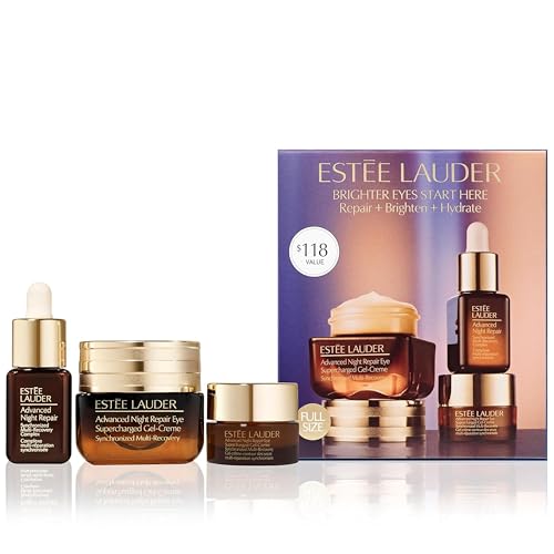 Estée Lauder Advanced Night Repair Eye Cream Face Serum Skincare Set - 3 Piece Travel Size - 7ml 15ml 5ml - New