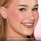 Too Faced Cloud Crush Diffused Satin Blush - Golden Hour - Buildable, Blendable, Vegan, 5.2ml - New