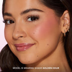 Too Faced Cloud Crush Diffused Satin Blush - Golden Hour - Buildable, Blendable, Vegan, 5.2ml - New
