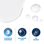 CeraVe Hydrating Micellar Water 400ml - Makeup Remover & Cleanser with Hyaluronic Acid for Dry Skin - New