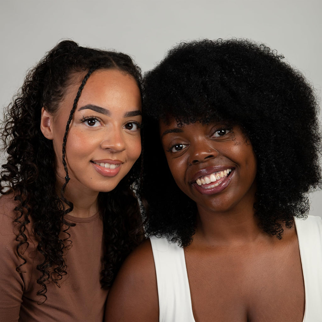 Camille Rose Curl Defining Bundle - Moisture Milk 240ml & Curl Maker 355ml - Hair Styling Set - Damaged Box