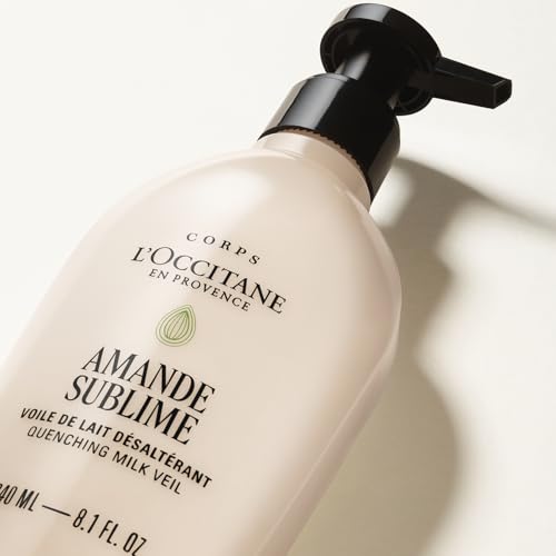 L'OCCITANE Almond Amande Sublime Quenching Milk Veil 240ml Body Lotion Moisturiser - Damaged Box