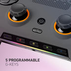 SCUF ENVISION PRO Wireless PC Gaming Controller - Steel Grey - iCUE Compatible - Remappable G-Keys & Paddles - Instant Triggers - Like New