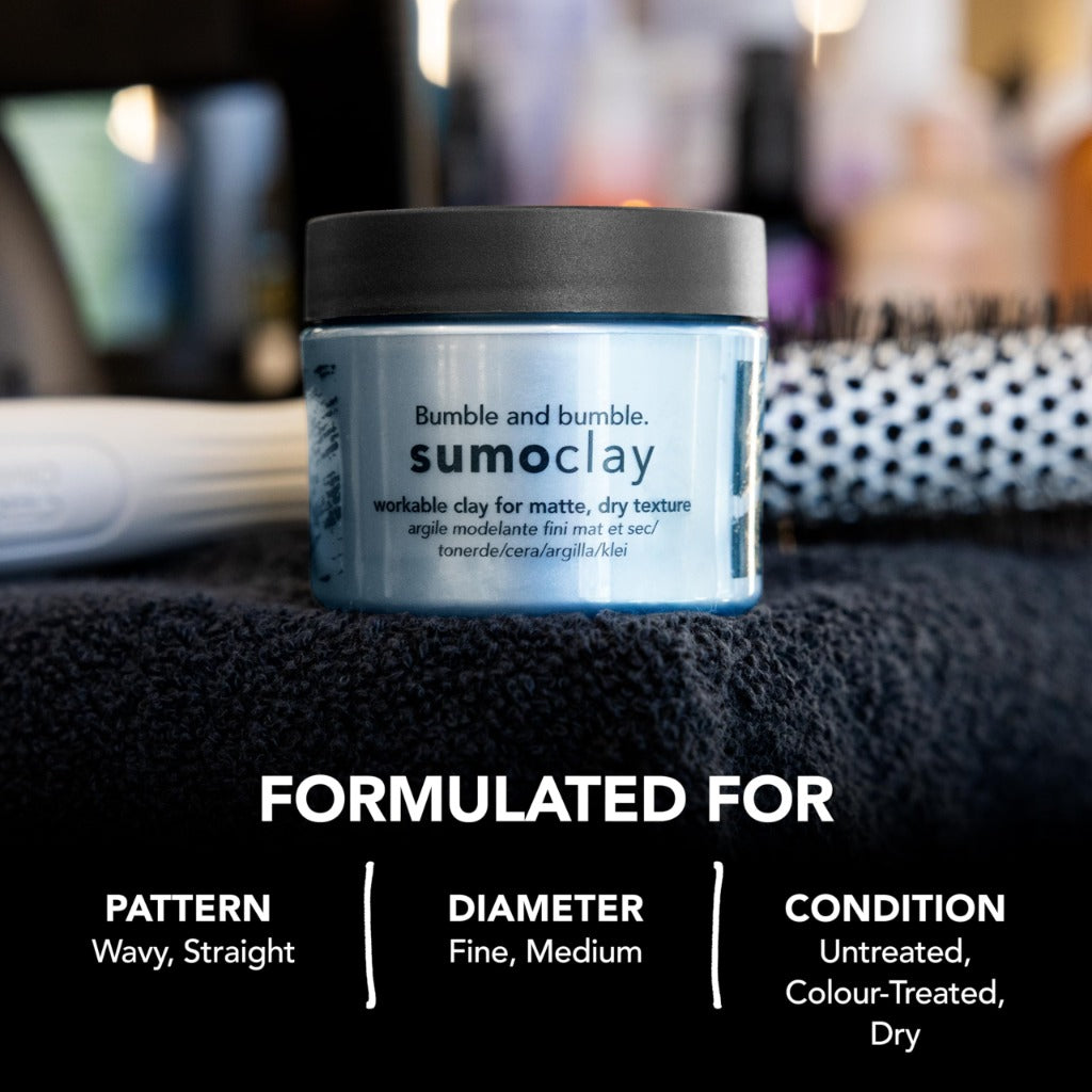 Bumble and bumble. Sumoclay Matte Texture Clay - Workable Hold, Matte Finish, 45ml Hair Styling Cream - New