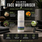 Handmade Naturals Face Moisturiser For Men - 100% Natural Facial Cream Lotion - New - BBE 08/2027