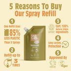 Salt of the Earth Natural Deodorant Spray Refill - Neroli & Orange - Vegan 300ml - New