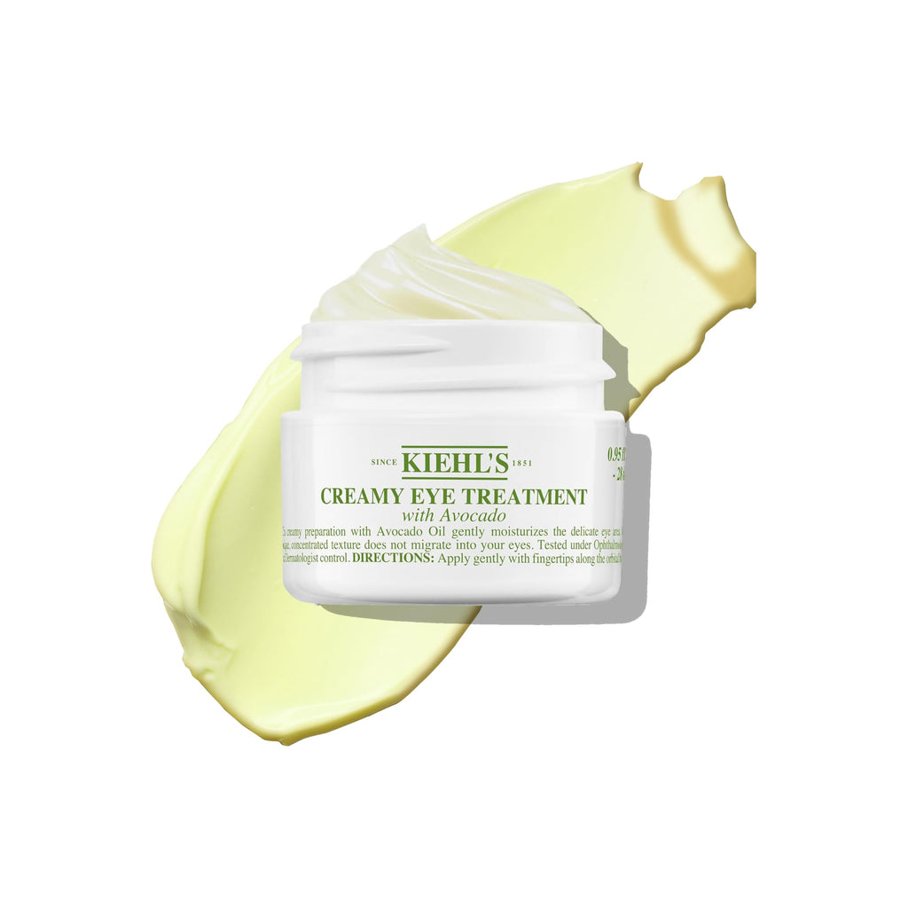 Kiehl's Creamy Eye Treatment with Avocado - Rich Under Eye Cream 28ml - Hydrating Moisturiser - New