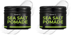 BSSET Sea Salt Pomade 100ml - Strong Hold Matte Finish - Hair Thickening Sculpting Styling Cream - Damaged Box