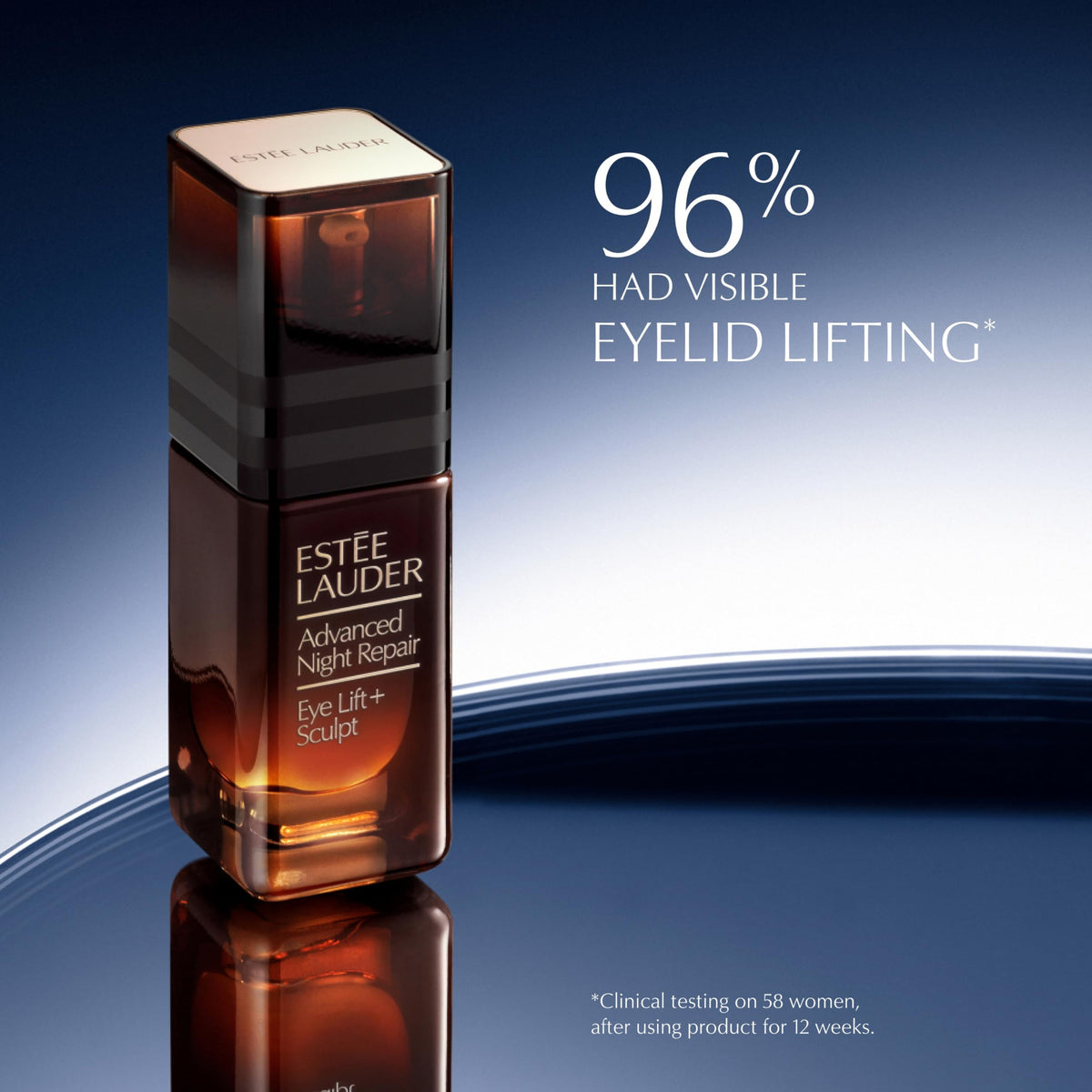 Estée Lauder Advanced Night Repair Eye Lift + Sculpt Eye Cream - 2HA Volume Filler, Hexapeptide-8, 15ml - New