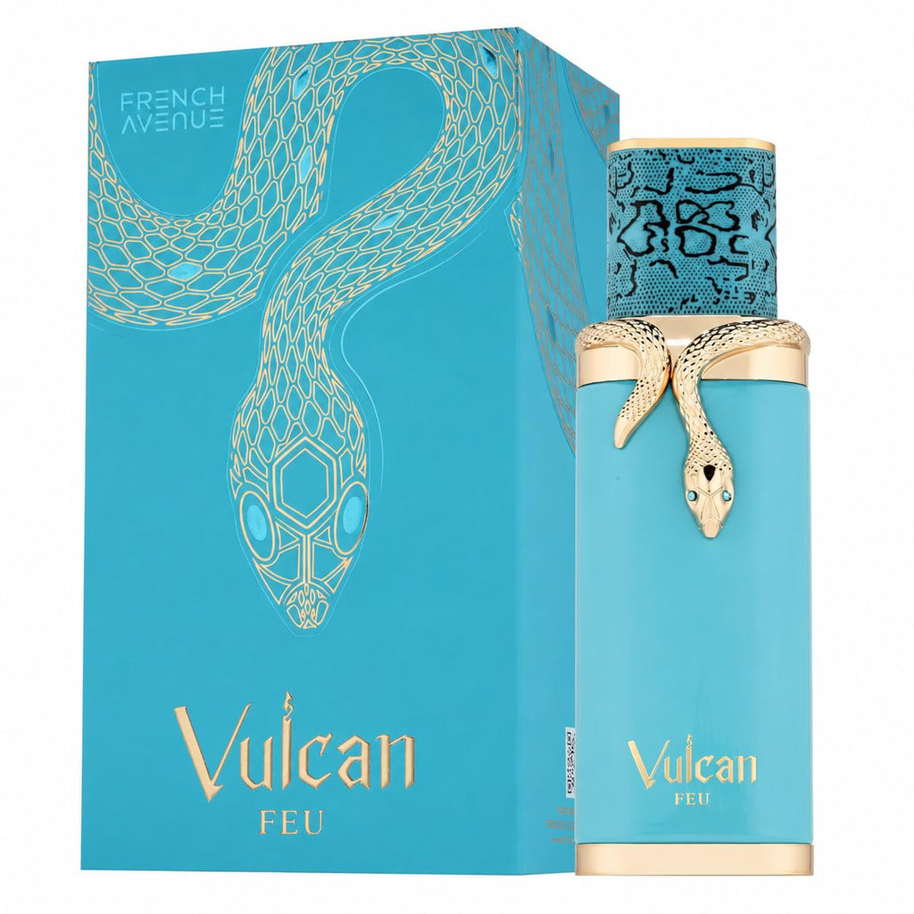 French Avenue Vulcan Feu EDP Unisex Eau de Parfum 3.4 Fl Oz Fragrance Spray - New