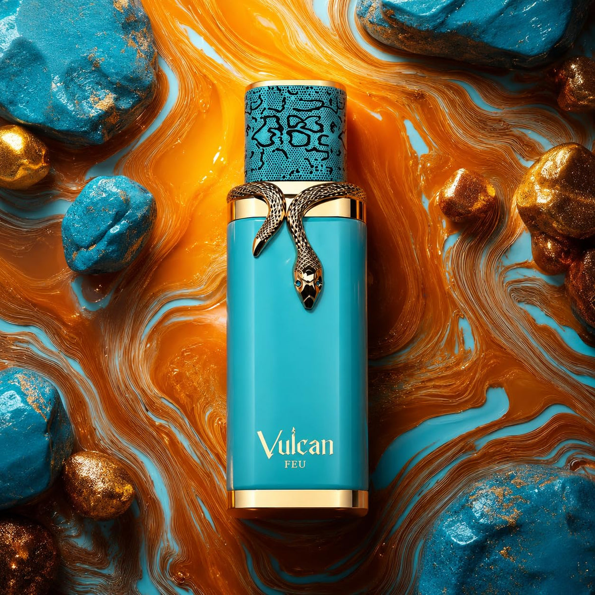 French Avenue Vulcan Feu EDP Unisex Eau de Parfum 3.4 Fl Oz Fragrance Spray - New
