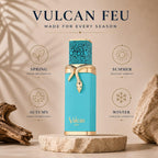 French Avenue Vulcan Feu EDP Unisex Eau de Parfum 3.4 Fl Oz Fragrance Spray - New