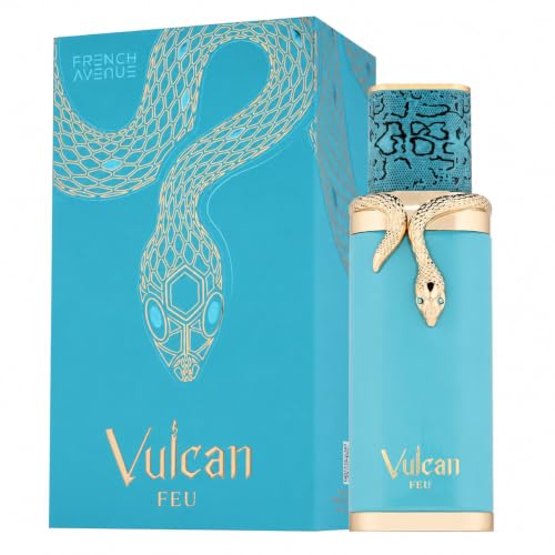 French Avenue Vulcan Feu EDP Unisex Eau de Parfum 3.4 Fl Oz Fragrance Spray - New