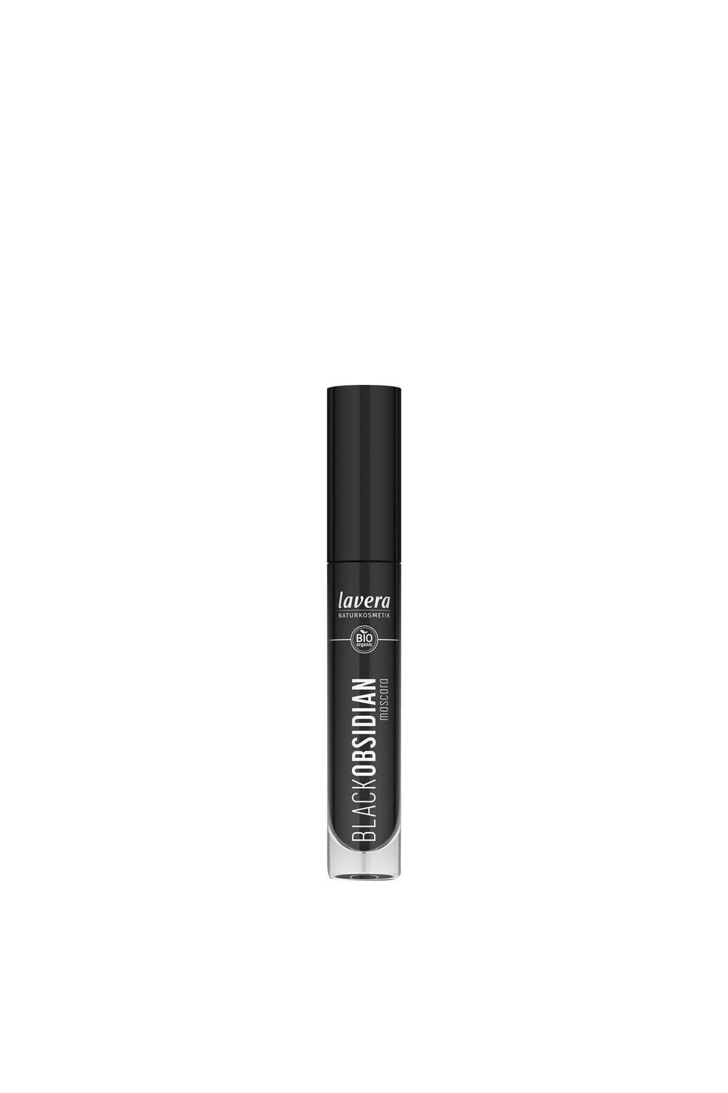 lavera Black Obsidian Mascara - Black 10ml - Natural Volume Lengthening Eye Makeup - New