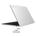Samsung Chromebook Go XE345XDA-KA2 14" 64GB eMMC Silver Laptop Chrome OS - Like New