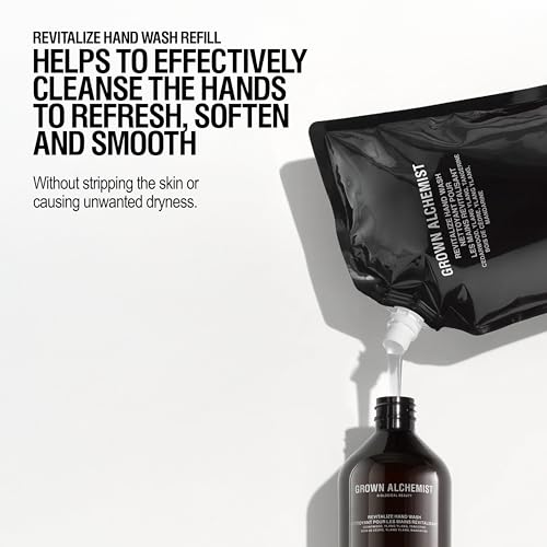 Grown Alchemist Revitalise Hand Wash Refill 1L - Moisturising Liquid Soap Bulk Pack - New