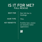 Biolage Full Density Fortifying Shampoo - Hair Fall Resistance - 400ml - Thinning Hair Treatment - New