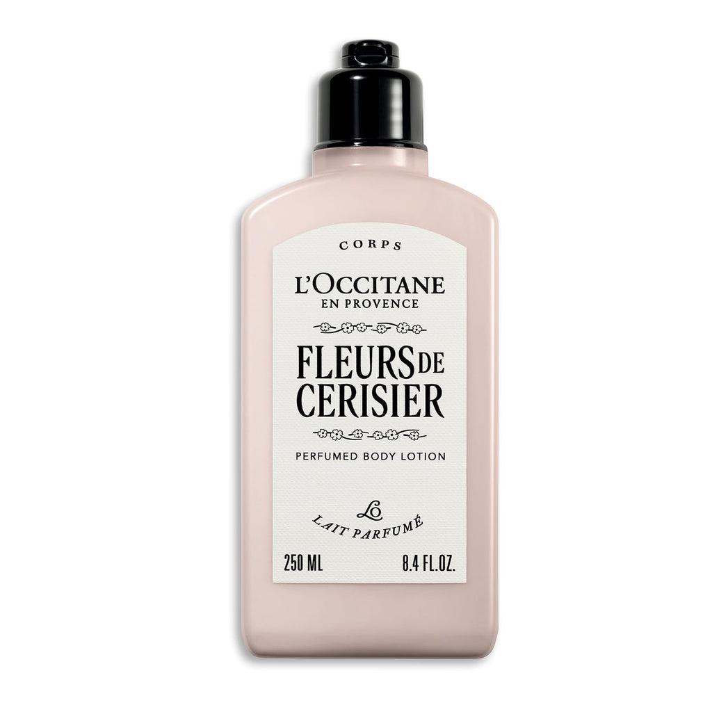 L'OCCITANE Cherry Blossom Body Lotion - Fleurs de Cerisier - 250ml Moisturising Skin Care - New
