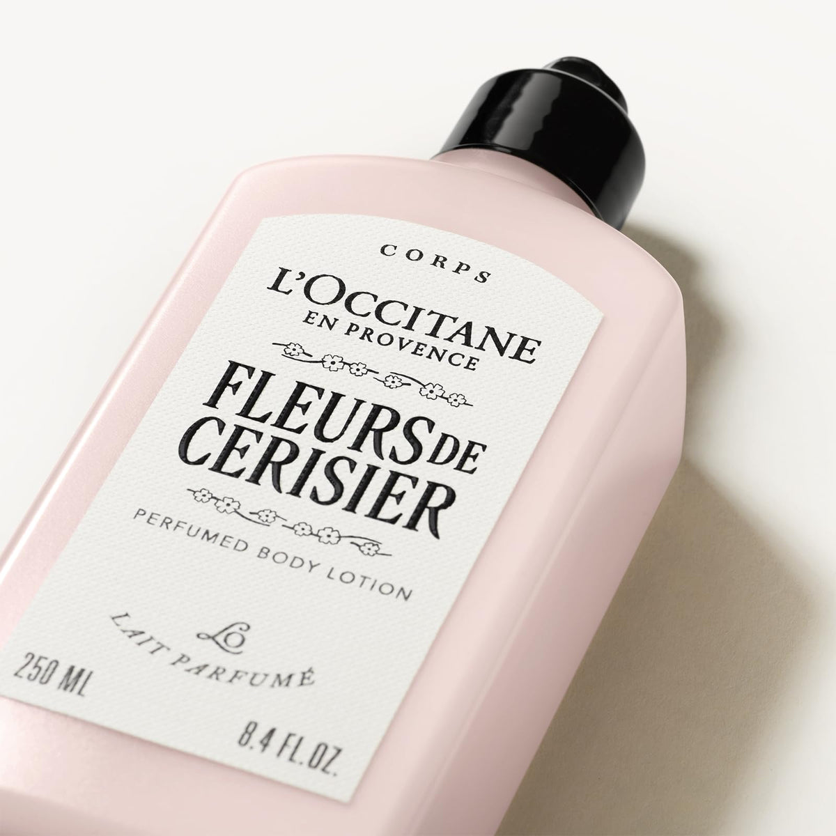 L'OCCITANE Cherry Blossom Body Lotion - Fleurs de Cerisier - 250ml Moisturising Skin Care - New