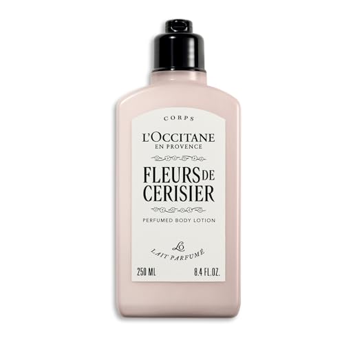 L'OCCITANE Cherry Blossom Body Lotion - Fleurs de Cerisier - 250ml Moisturising Skin Care - New