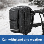 Days Deluxe Scooter Bag - Waterproof Mobility Aid Storage for Electric Scooters, Crutches & Walking Sticks - Black Polyester - Very Good