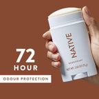 Native Coconut & Vanilla Deodorant - 75ml Natural Aluminium Free Stick - New - BBE 06/2028
