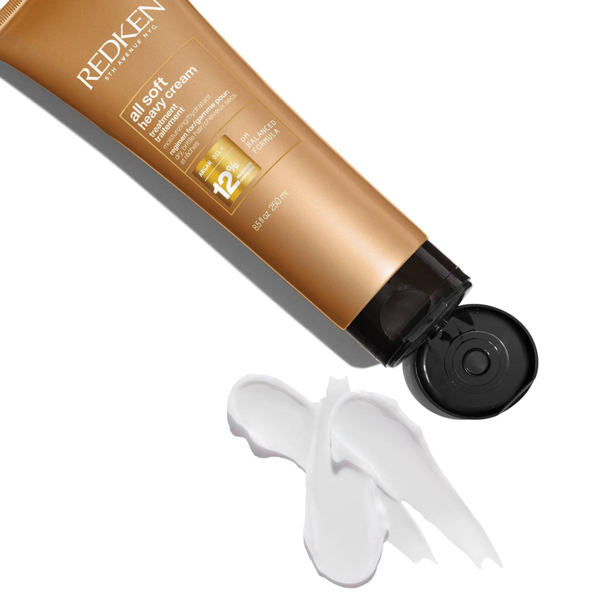 REDKEN All Soft Heavy Cream Treatment - Argan Oil - Softer Smoother Hair - 250ml Deep Conditioner Mask - New