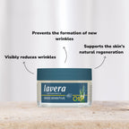 lavera basis sensitiv Anti-Ageing Moisturising Cream 50ml - Q10 Face Cream - Organic Skincare - Damaged Box - BBE 09/2028