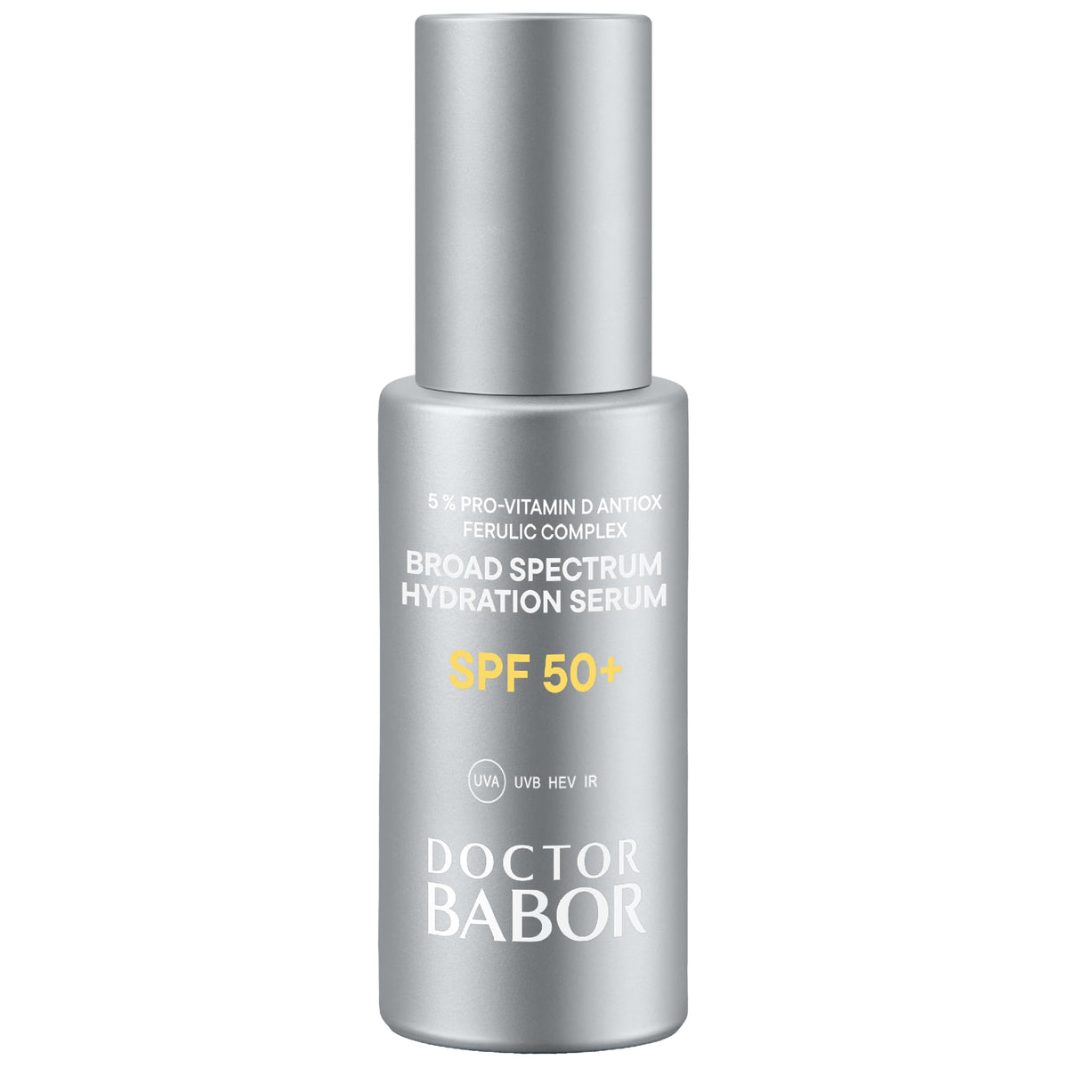 DOCTOR BABOR Solar Defense Serum SPF 50 - 30ml Sun Protection Face Serum - UVA UVB Sunscreen Fluid - Damaged Box