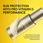 DOCTOR BABOR Solar Defense Serum SPF 50 - 30ml Sun Protection Face Serum - UVA UVB Sunscreen Fluid - Damaged Box