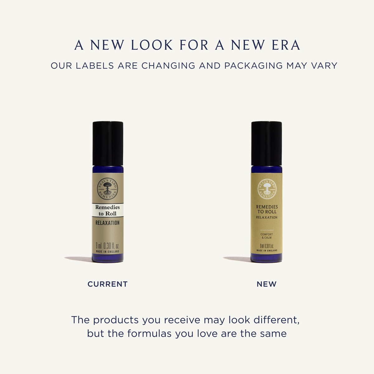 Neal's Yard Remedies to Roll Relaxation - Comforting Scent Essential Oil Blend - 9ml - Unwind On The Go - New